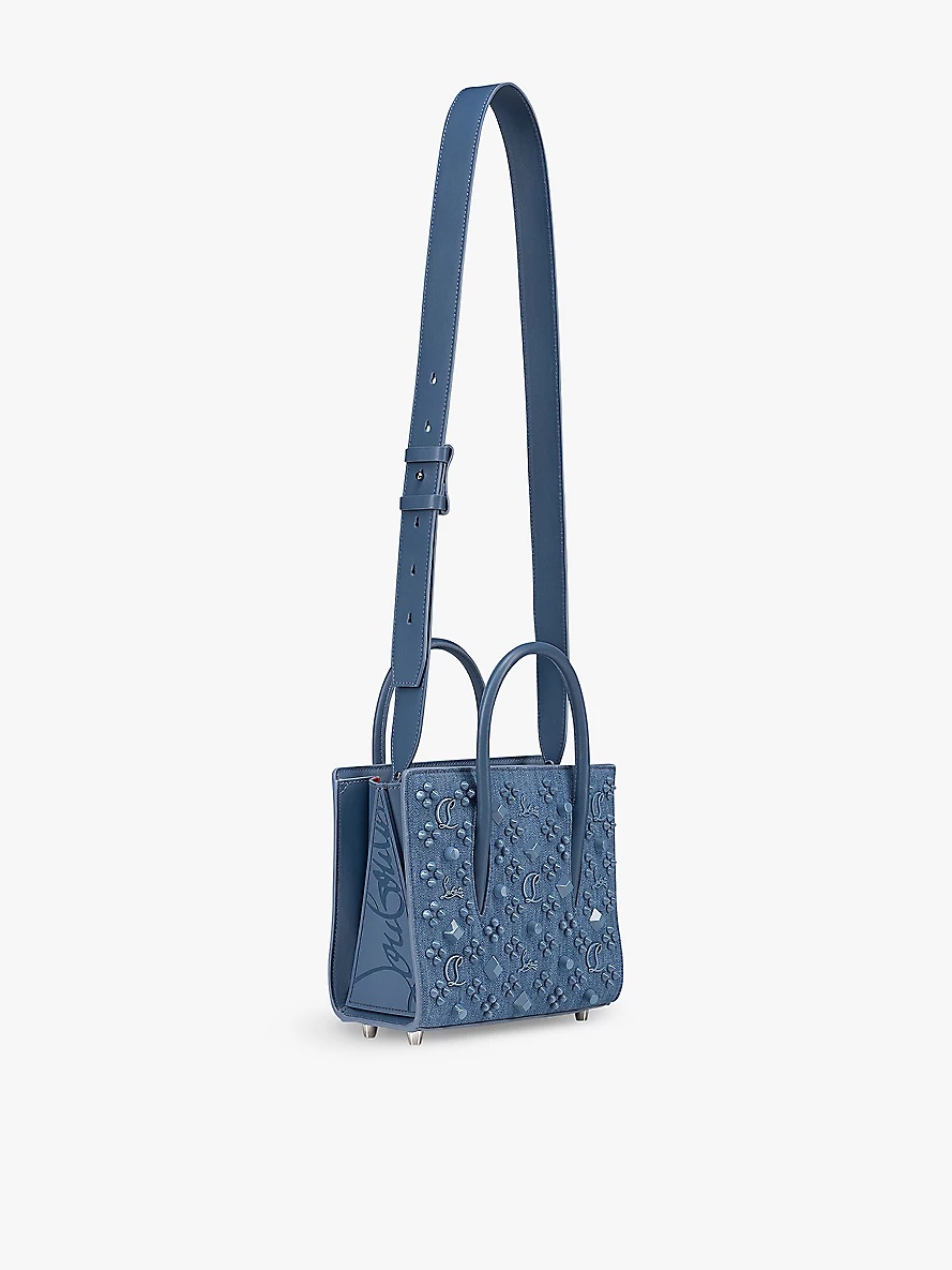 Paloma mini denim tote bag - 3