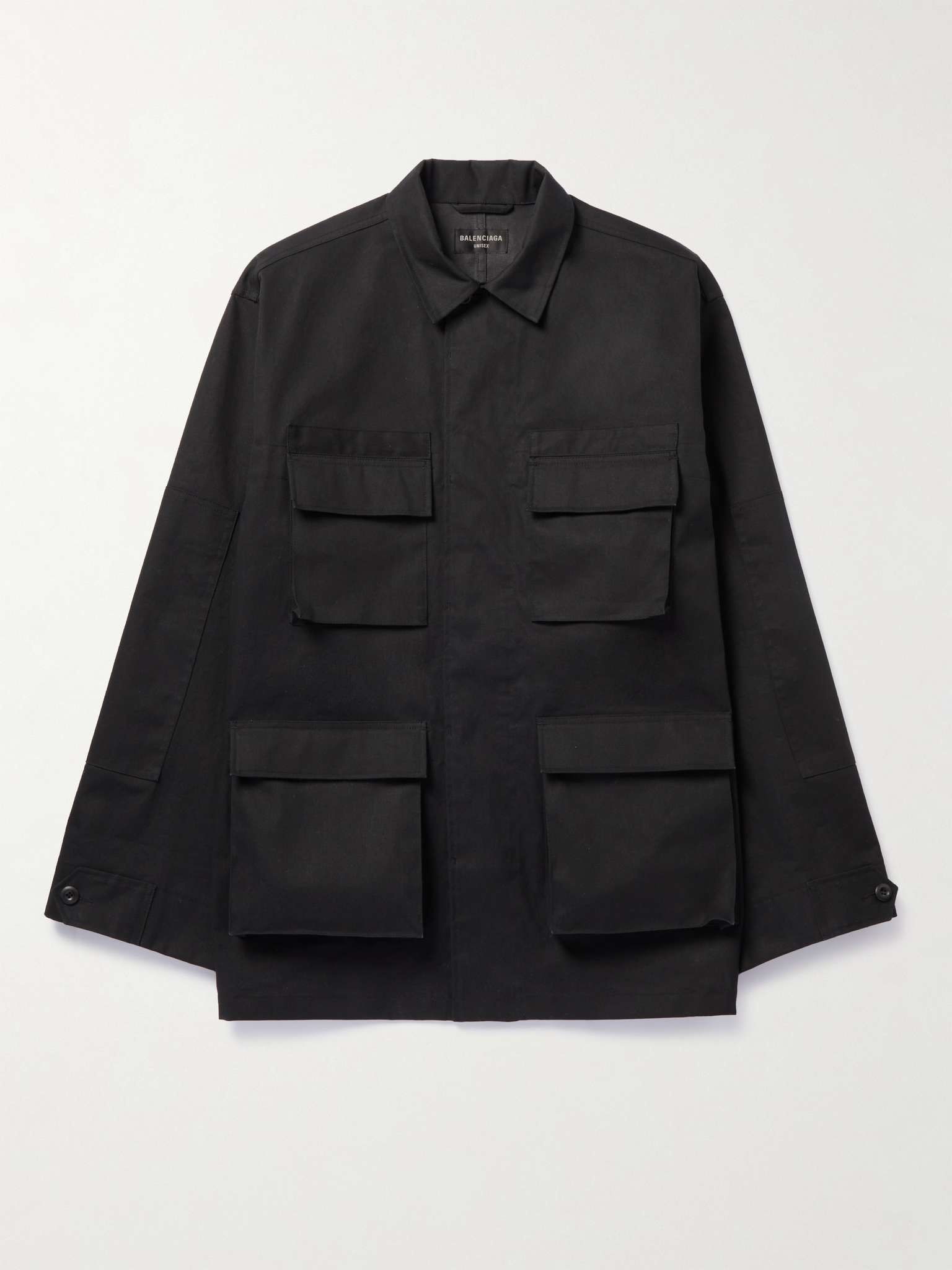 Cotton-Drill Overshirt - 1