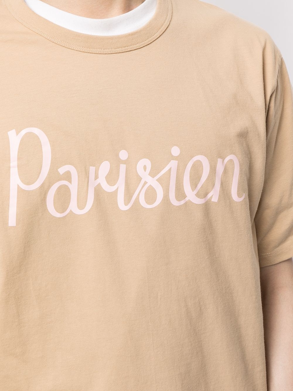 Parisien-print cotton T-shirt - 5