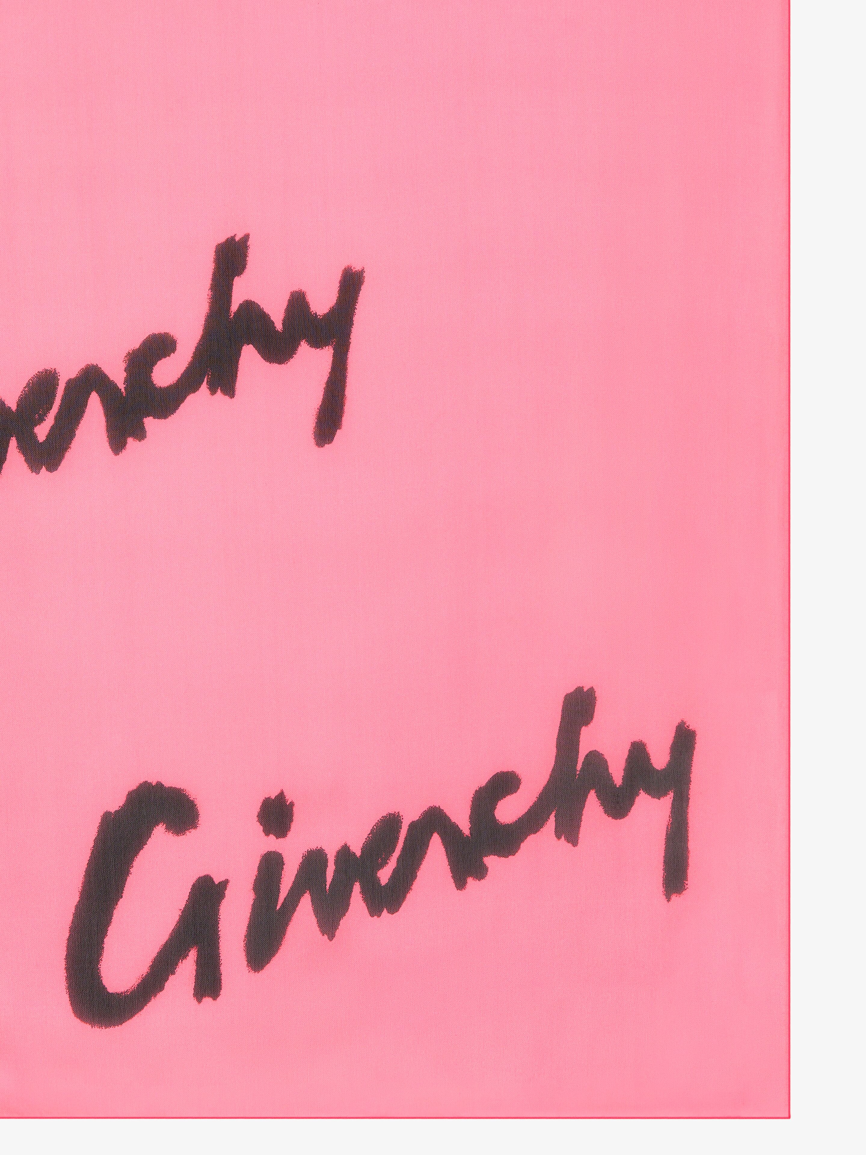 GIVENCHY ALL-OVER STOLE IN SILK - 2