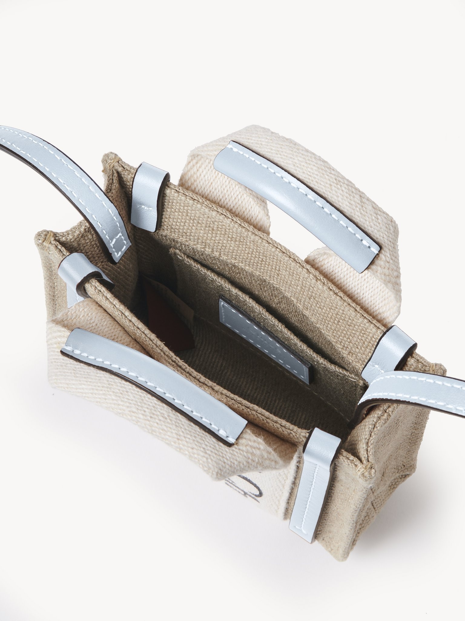 Chloé WOODY NANO TOTE | REVERSIBLE