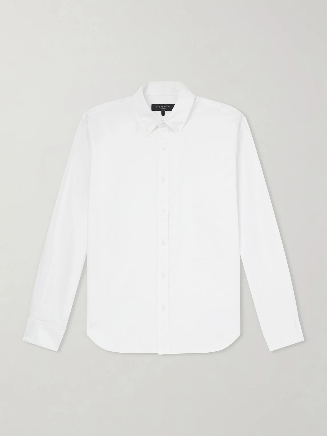 Button-Down Collar Cotton-Poplin Shirt - 1