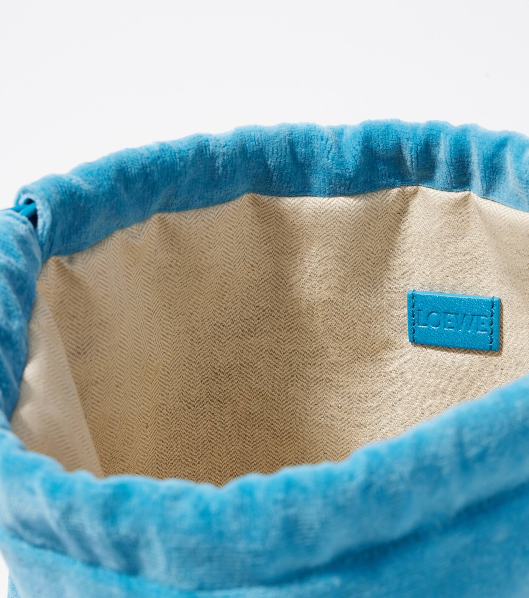 Paula's Ibiza Medium logo terry pouch - 4