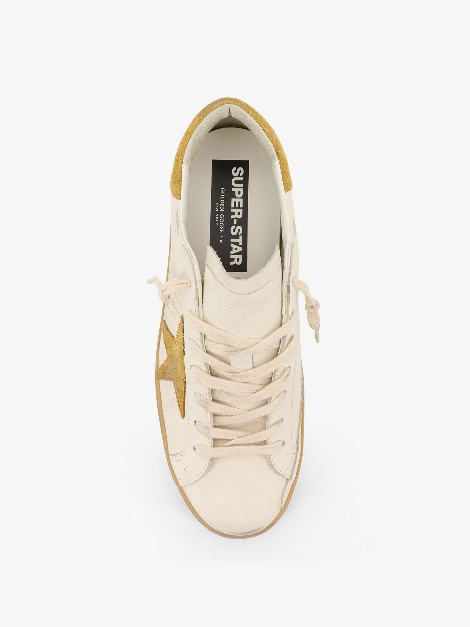 Golden Goose Deluxe Brand Men Super-Star Classic With List Leather Sneakers - 5