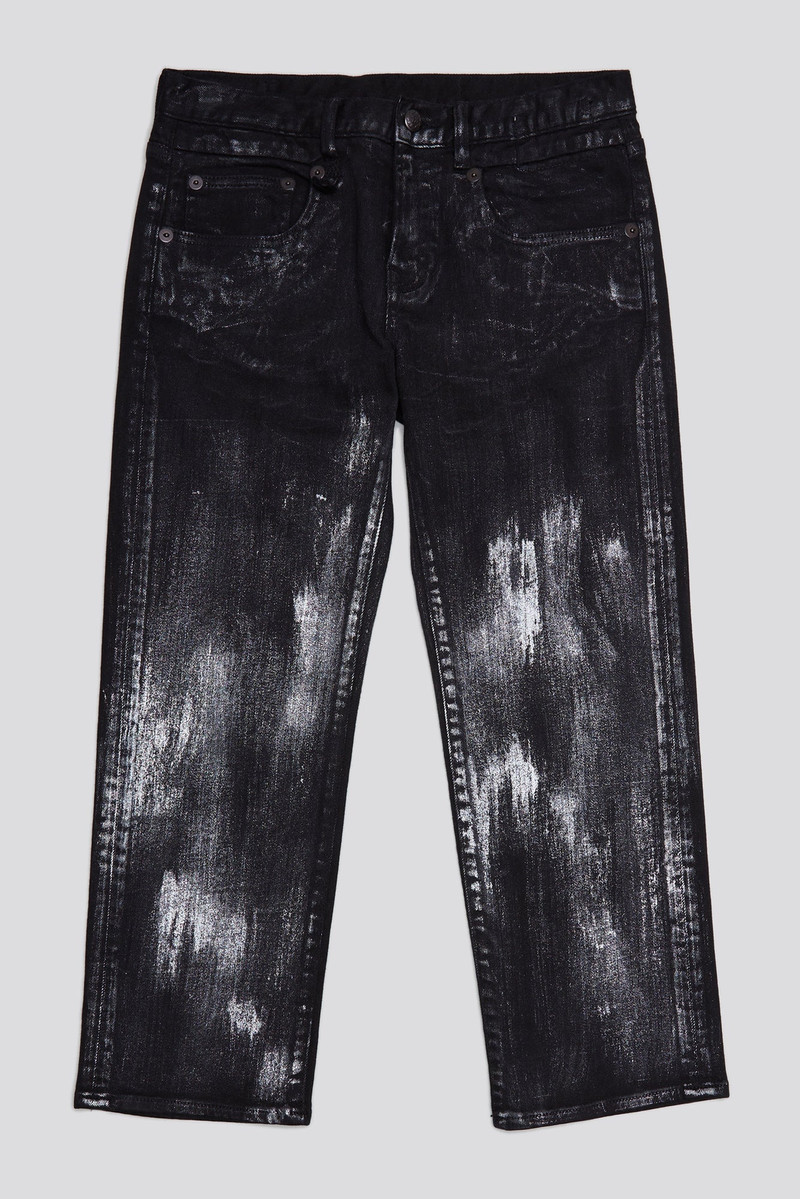 BOY STRAIGHT - SILVERED BLACK STRECH 1