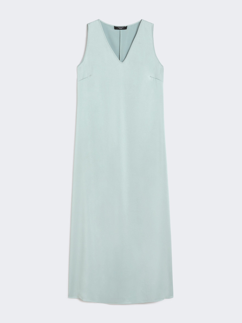 OTTELIA Flowing satin dress 1