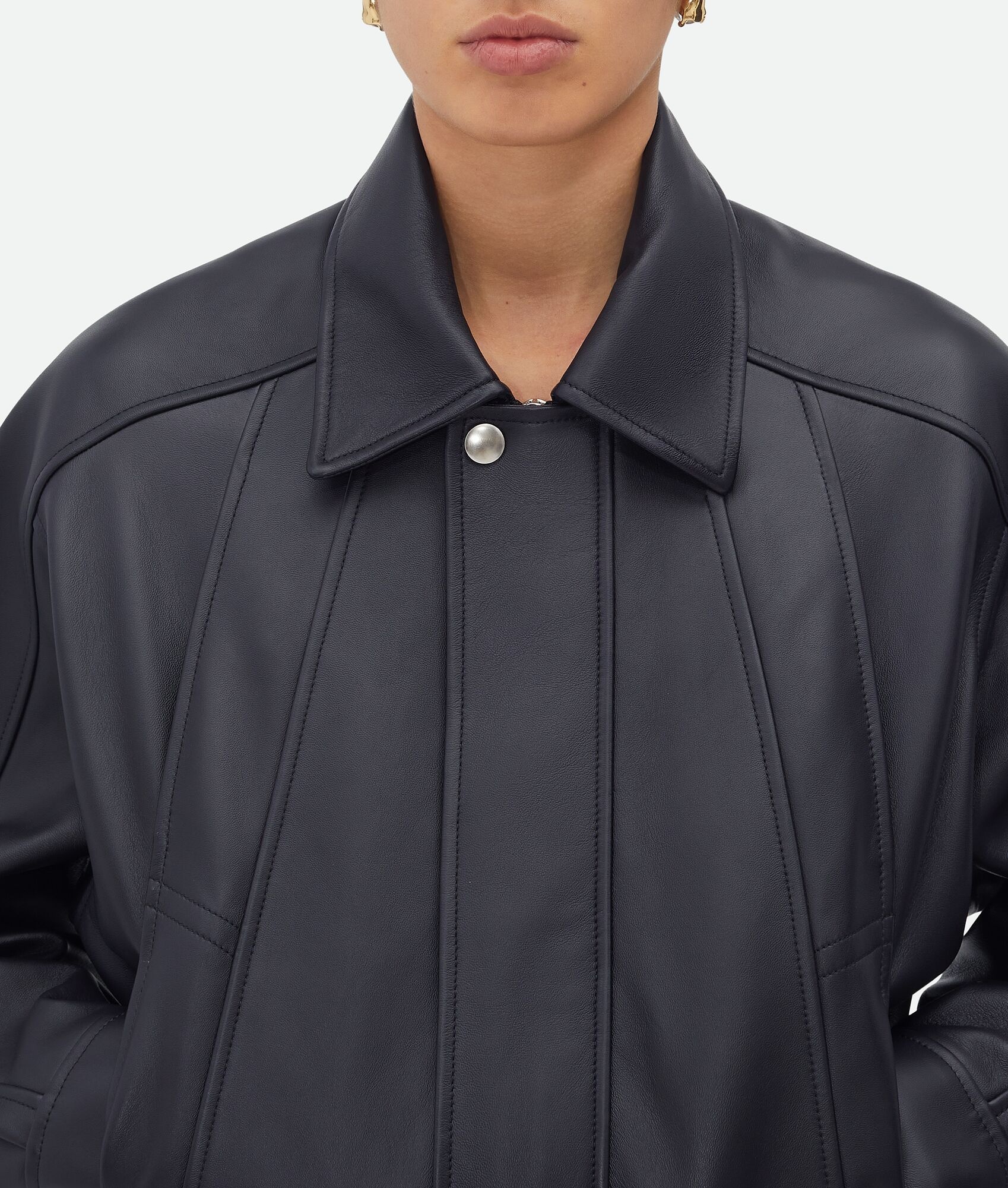 Leather Blouson - 5