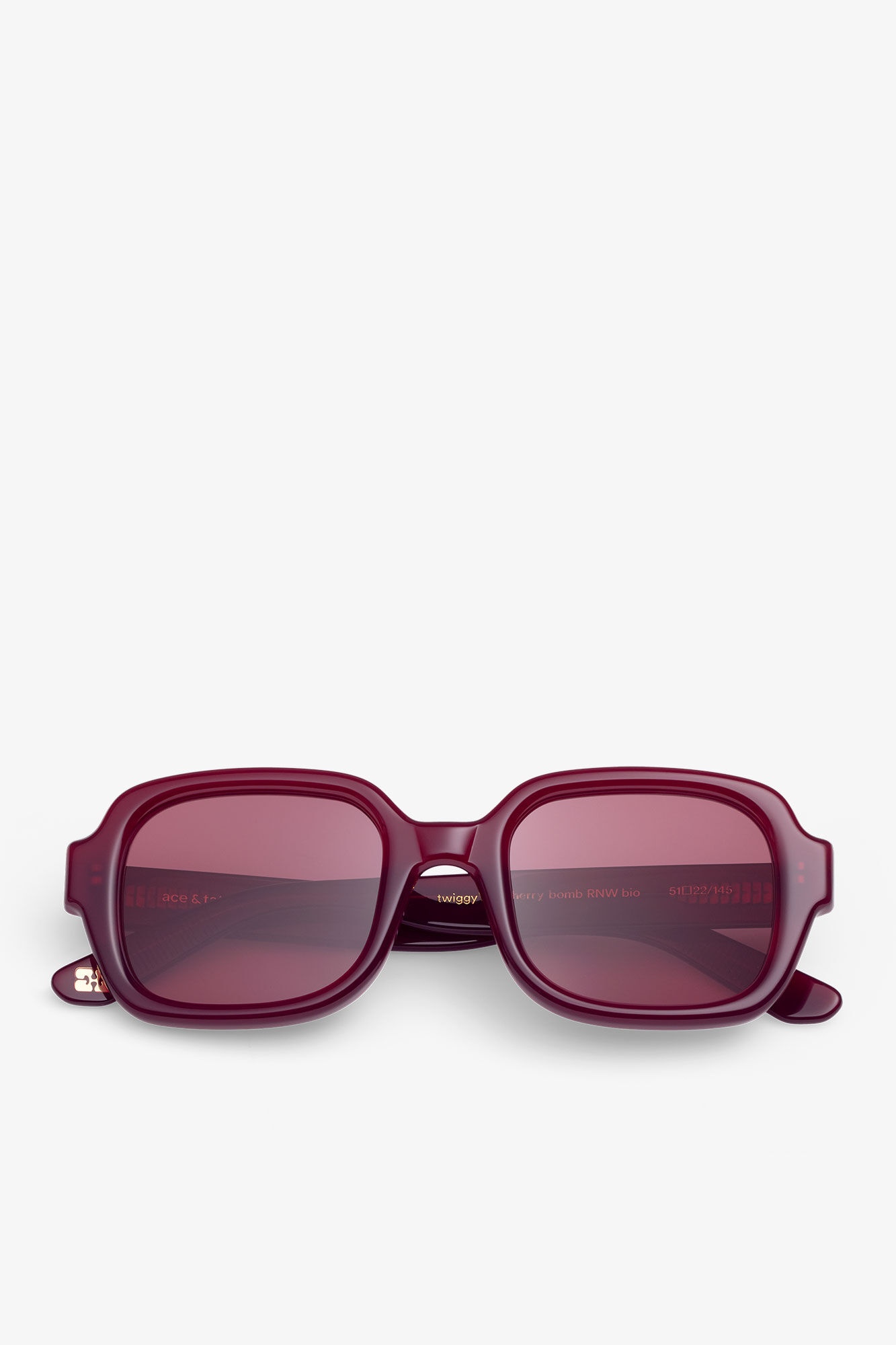 GANNI X ACE & TATE PORT ROYALE TWIGGY SUNGLASSES - 1