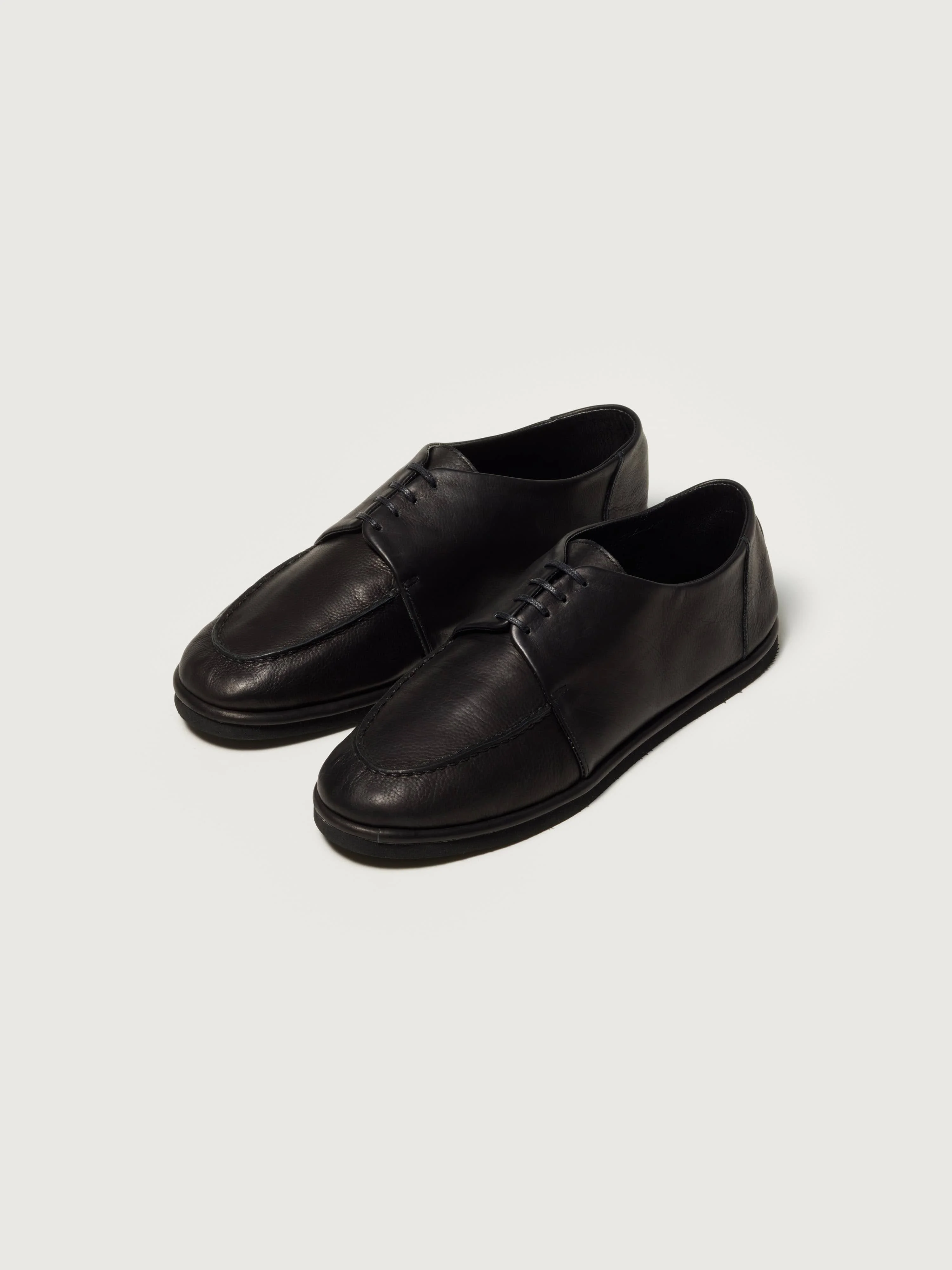 SOFT LEATHER LACE-UP SHOES - 1