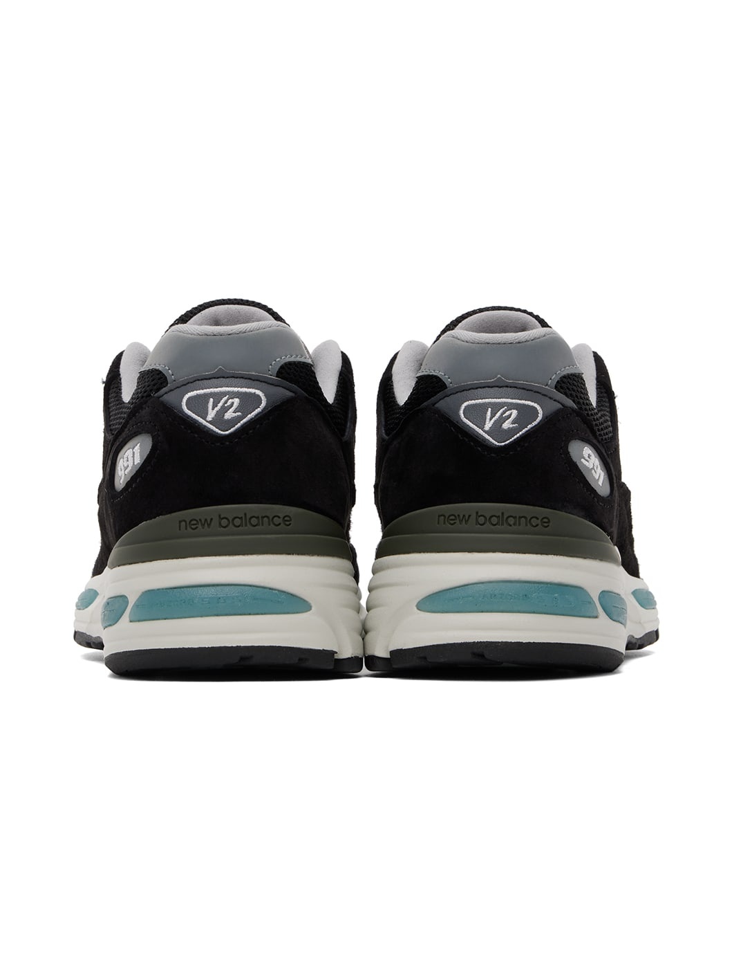 Black 'Made in UK' 991v2 Sneakers - 2