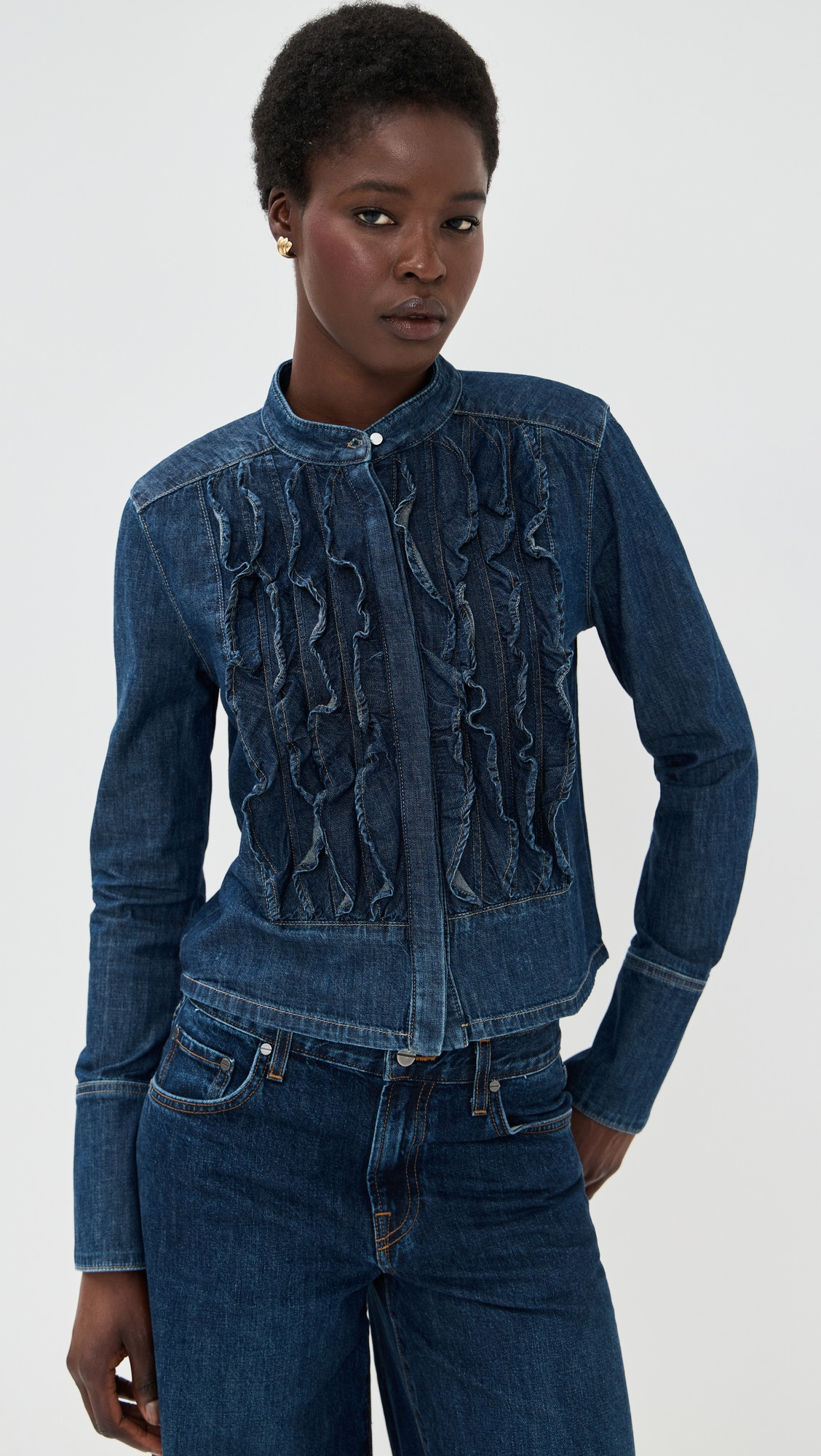 Denim Patti Buttondown - 6