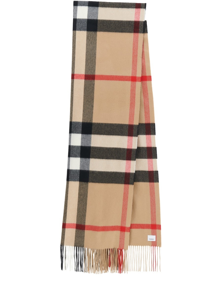 Oversize check scarf - 3