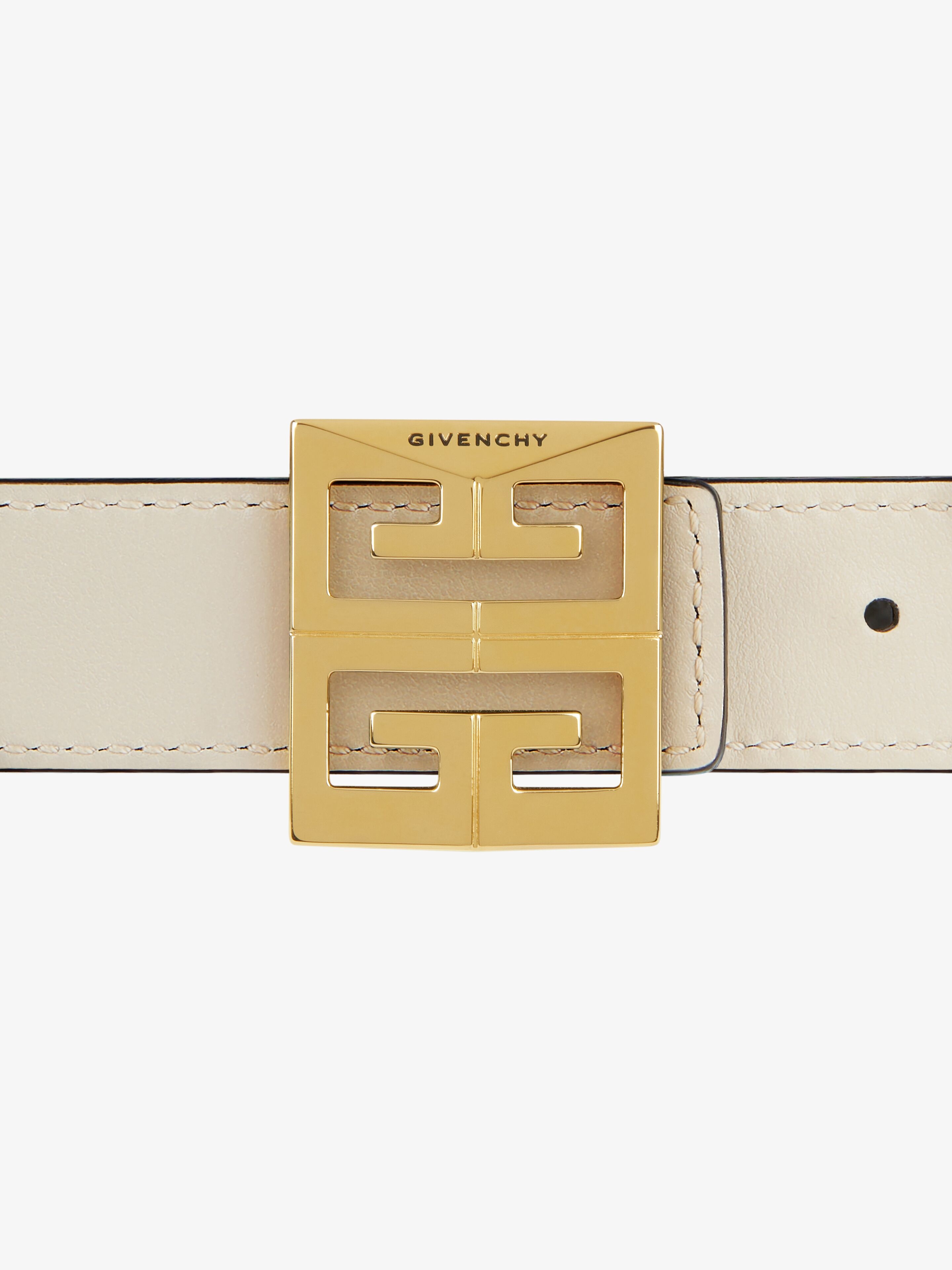 4G REVERSIBLE BELT IN COATED CANVAS - 5