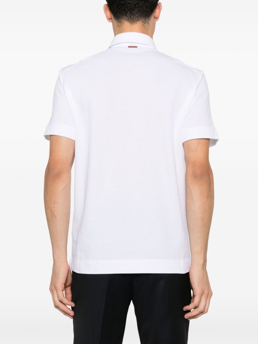 piqué-weave polo shirt - 3