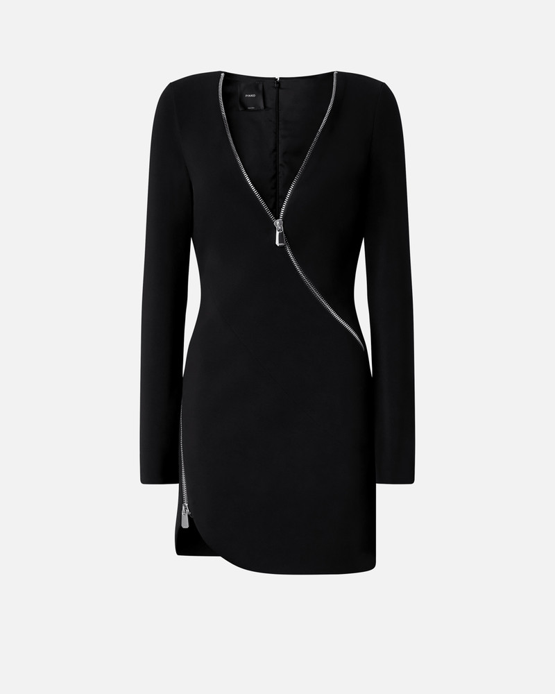 MINI DRESS WITH METAL ZIP 1
