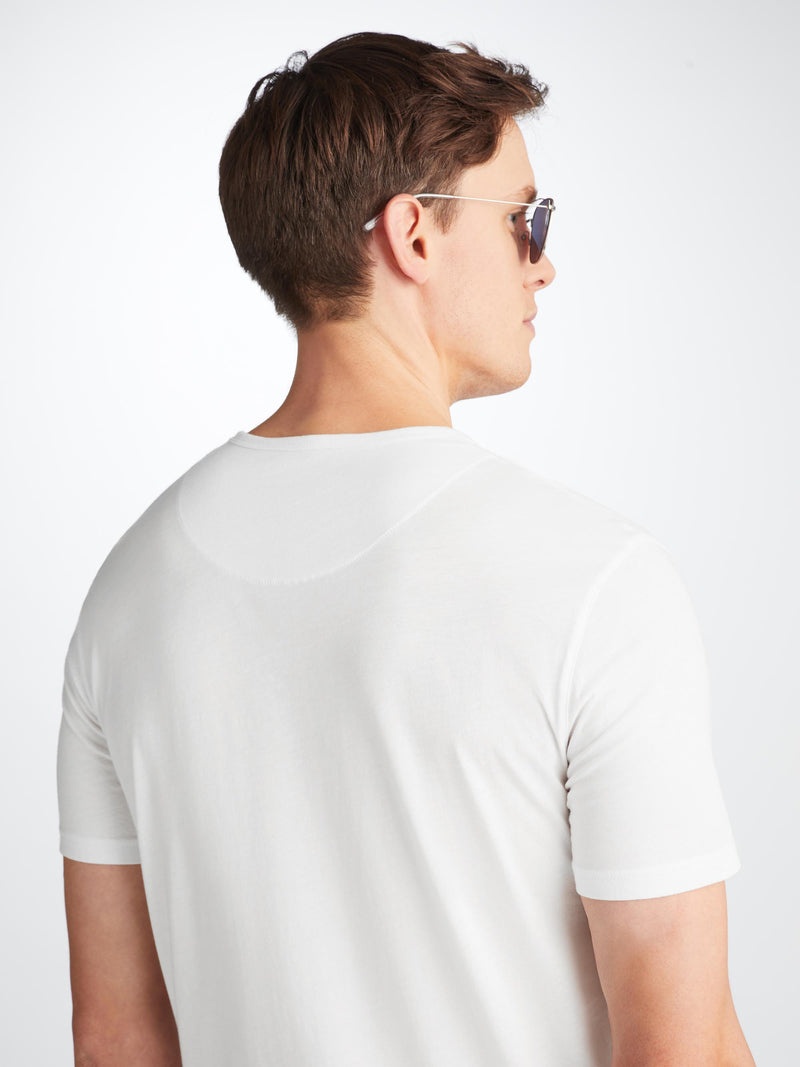 Men's T-Shirt Riley Pima Cotton White - 5