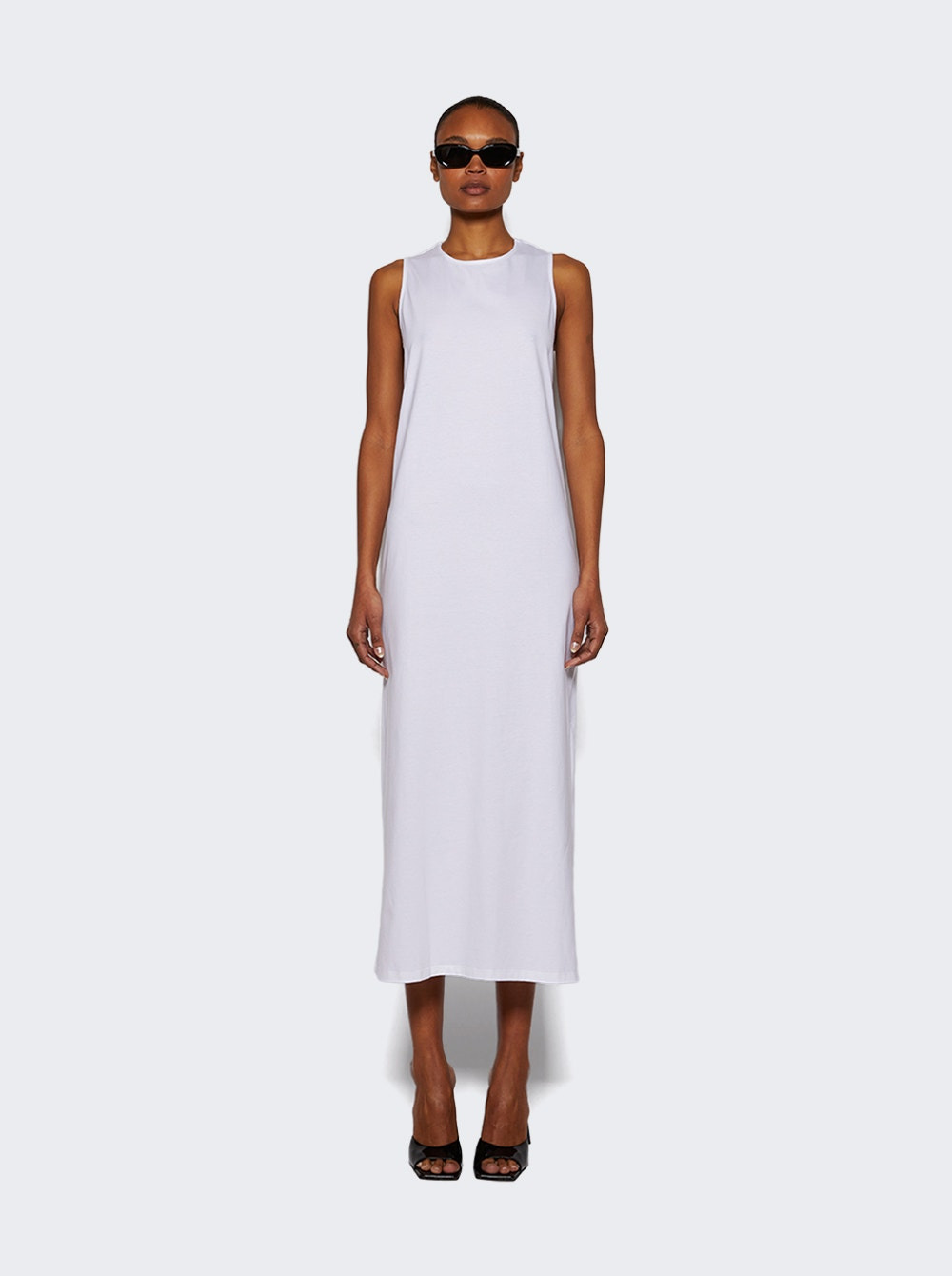 Rayna Backless Dress White - 2