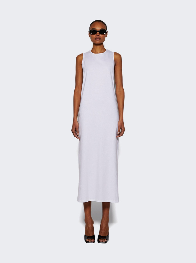 Loulou de Saison Rayna Backless Dress White outlook
