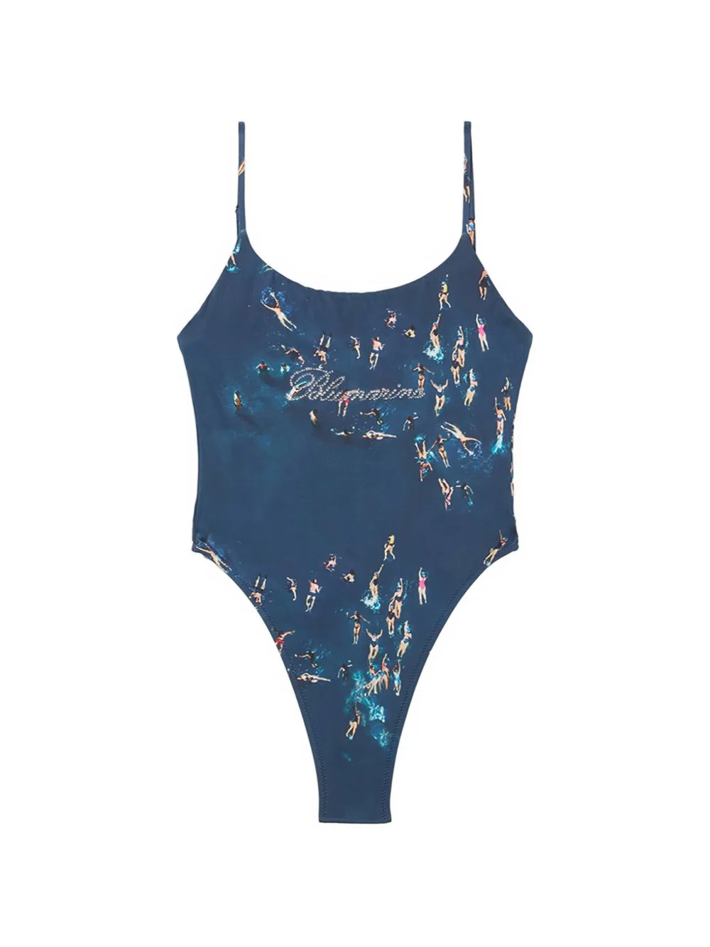 swimmers-print swimsuit - 1