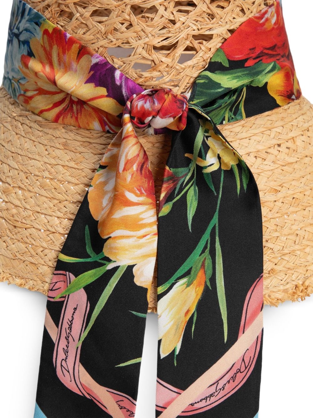raffia sun hat - 3