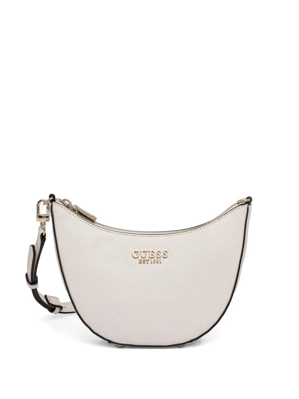 Fedana curved structured shoulder bag - 1