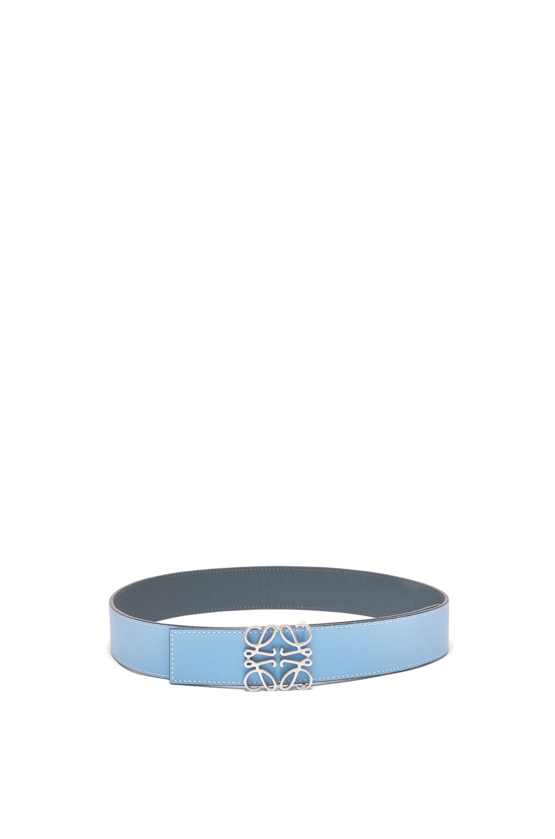 Reversible Anagram belt in soft grained calfskin - 2