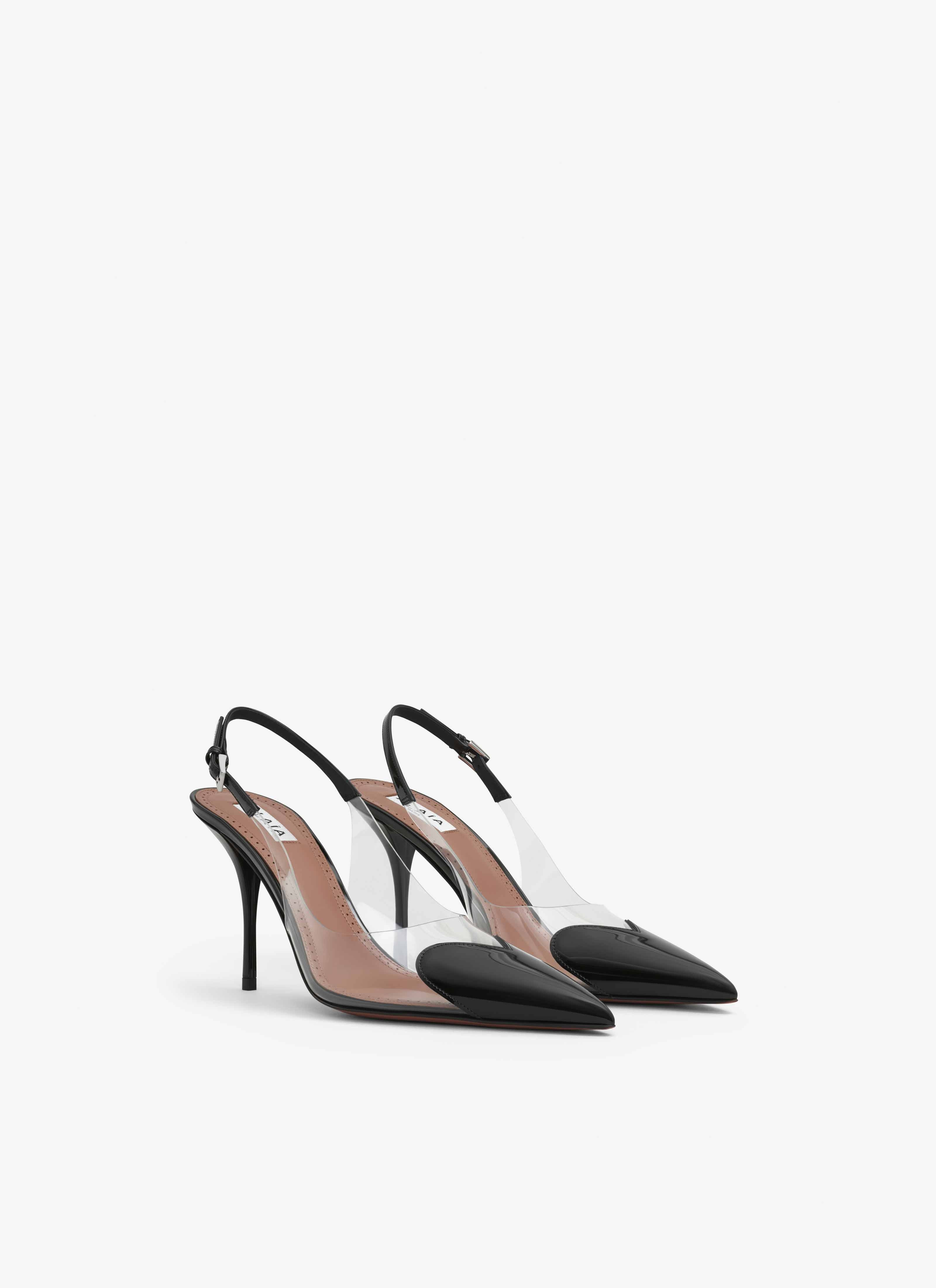 LE CŒUR SLINGBACKS IN PATENT CALFSKIN - 3