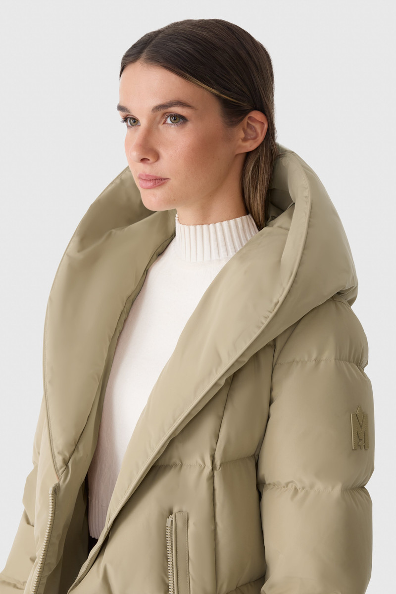 AYUMI 2-in-1 Long Down Coat with Bib 7