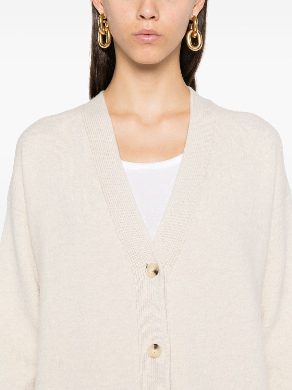V-neck cardigan - 5