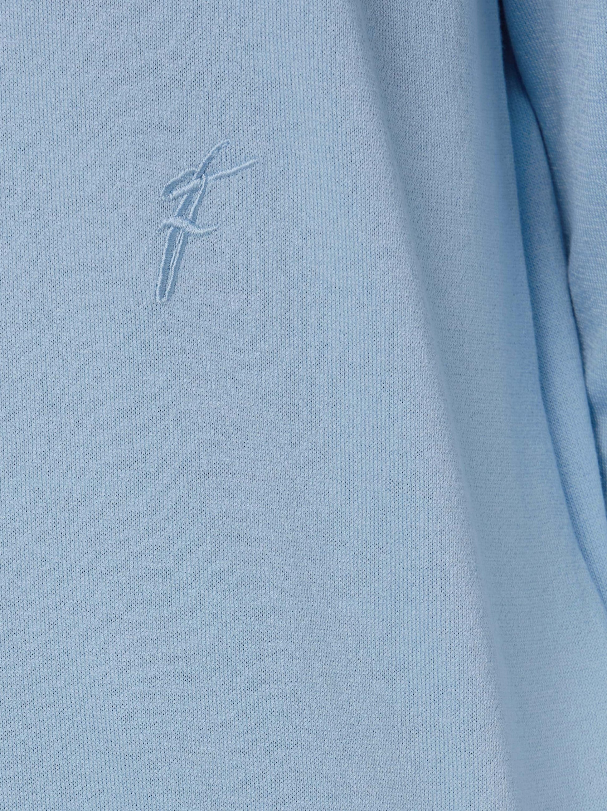 Long sleeved silk blend polo shirt - 5