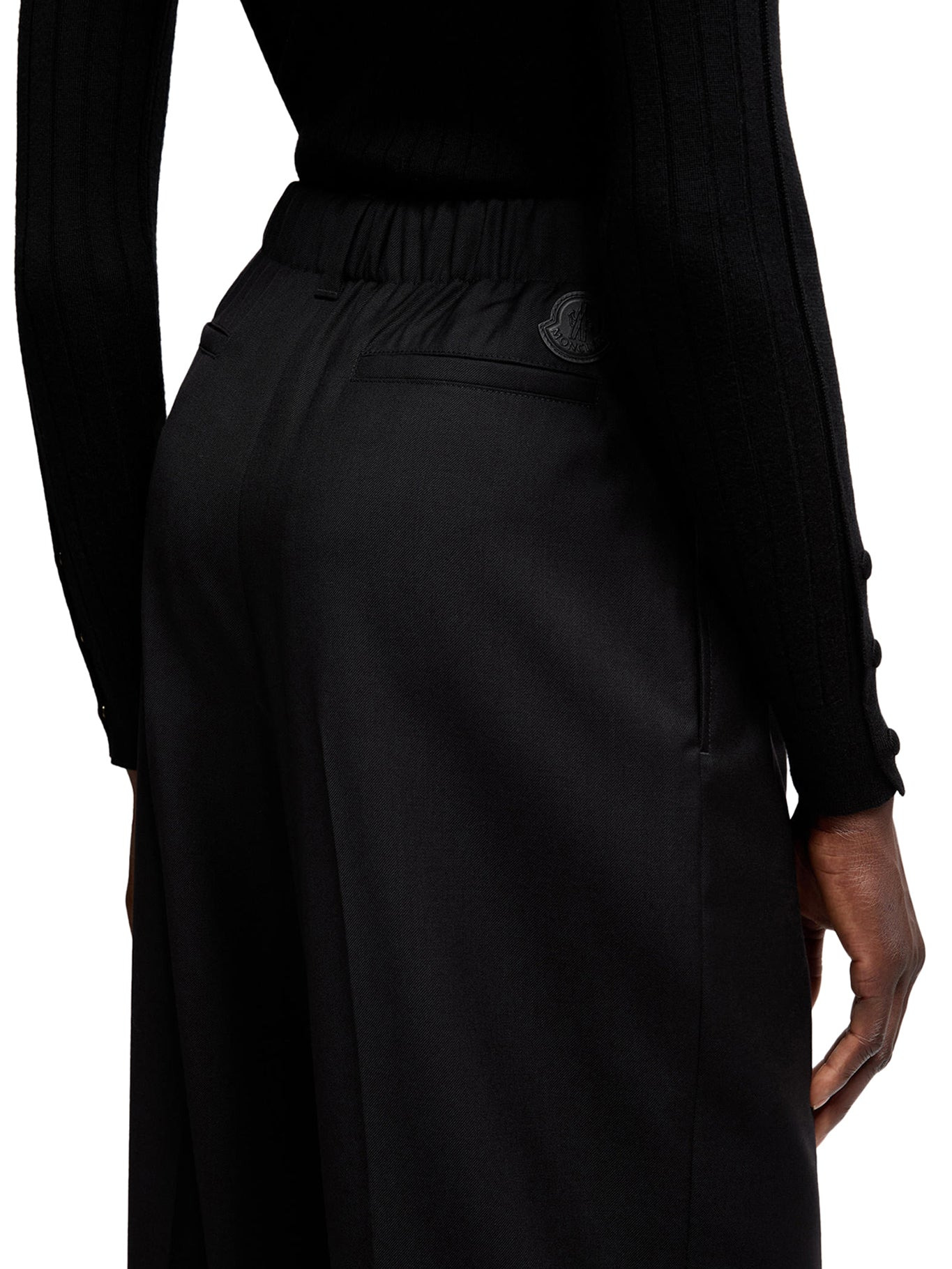 TAILORED WOOL GABARDINE TROUSERS - 6