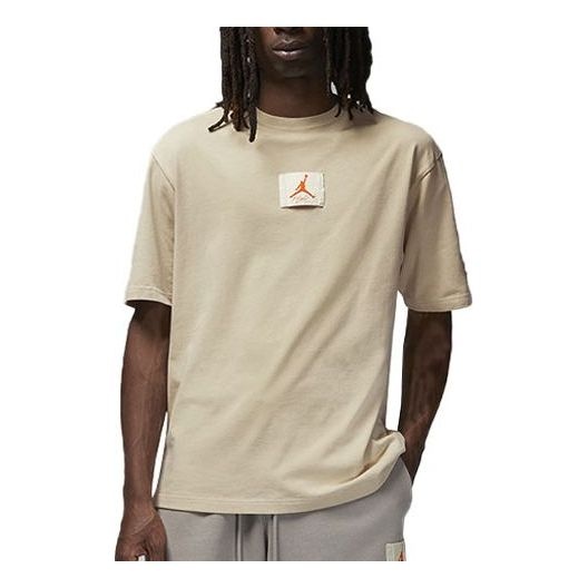 Air Jordan x Shelflife Logo T-shirt 'Khaki' DV7001-206 - 1