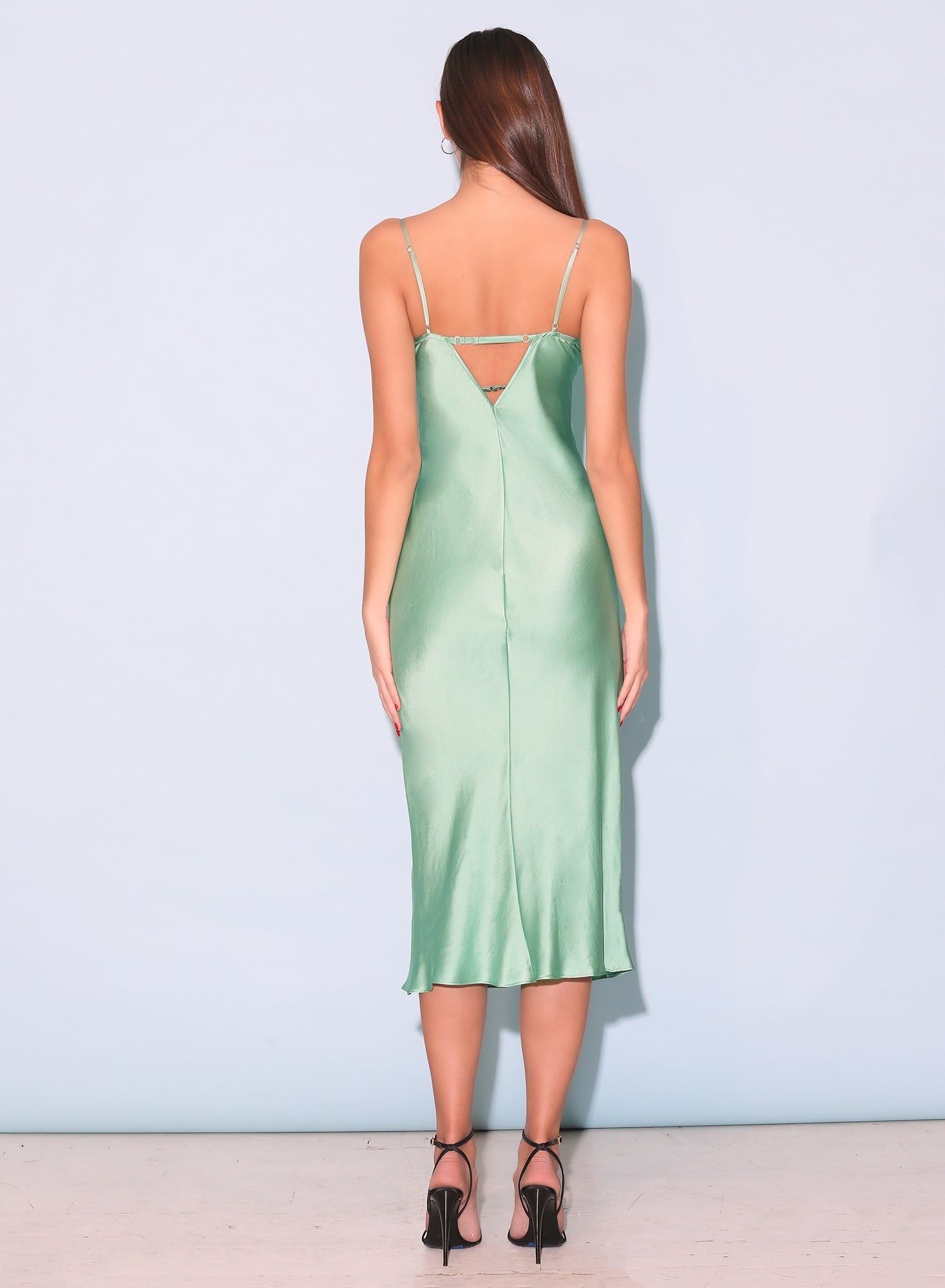 Frankie Lace Cupped Slip Dress - 7