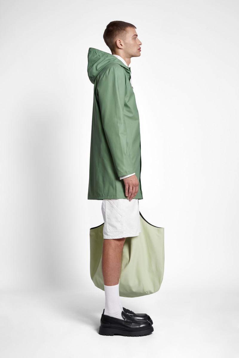 Stockholm Lightweight Raincoat Loden Green 3