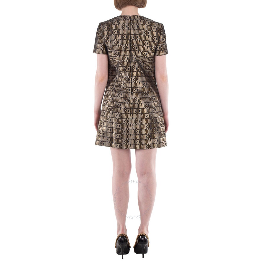 Moschino Logo Jacquard Dress - 4