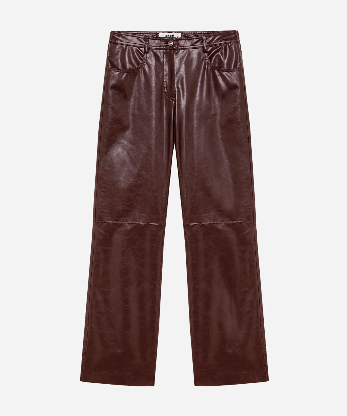 Faux leather pants - 1
