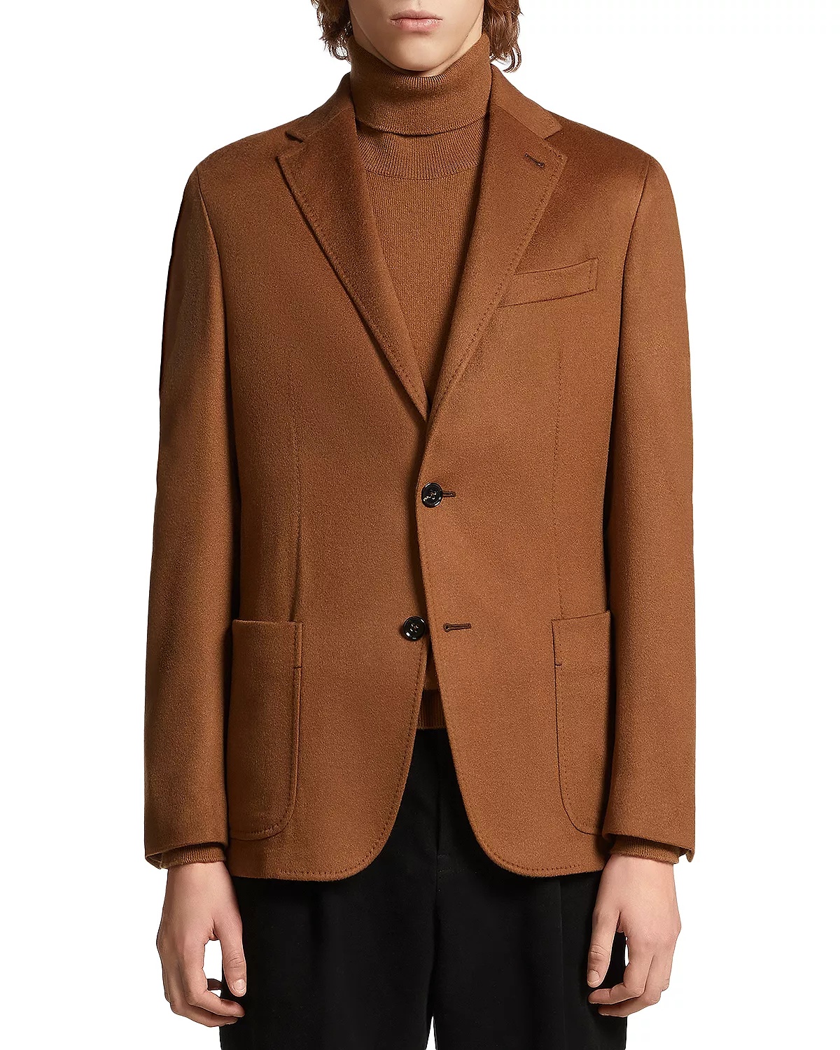 Vicuna Oasi Cashmere Blazer - 1
