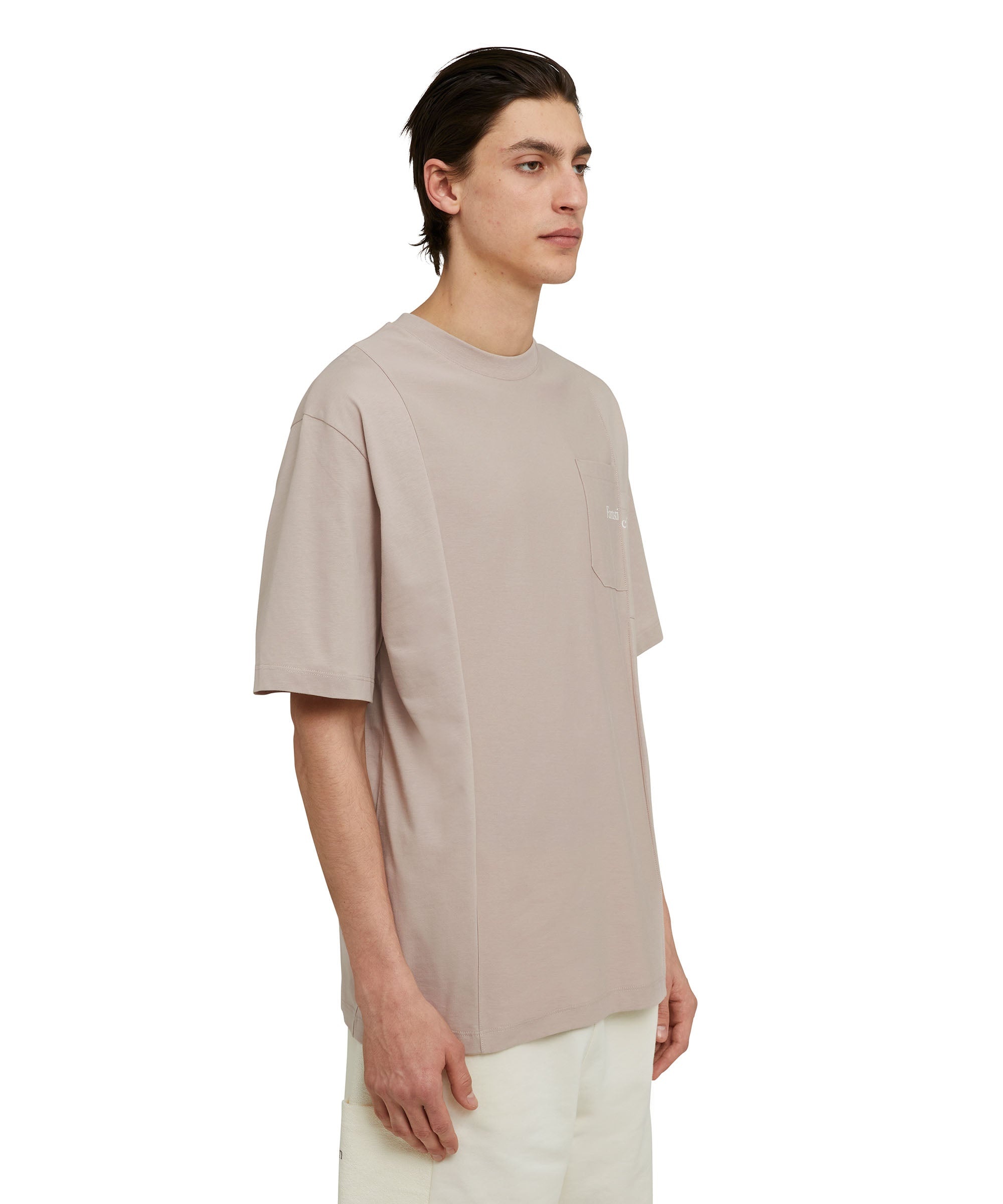 Organic cotton crewneck t-shirt from the MSGM Fantastic Green Capsule - 5