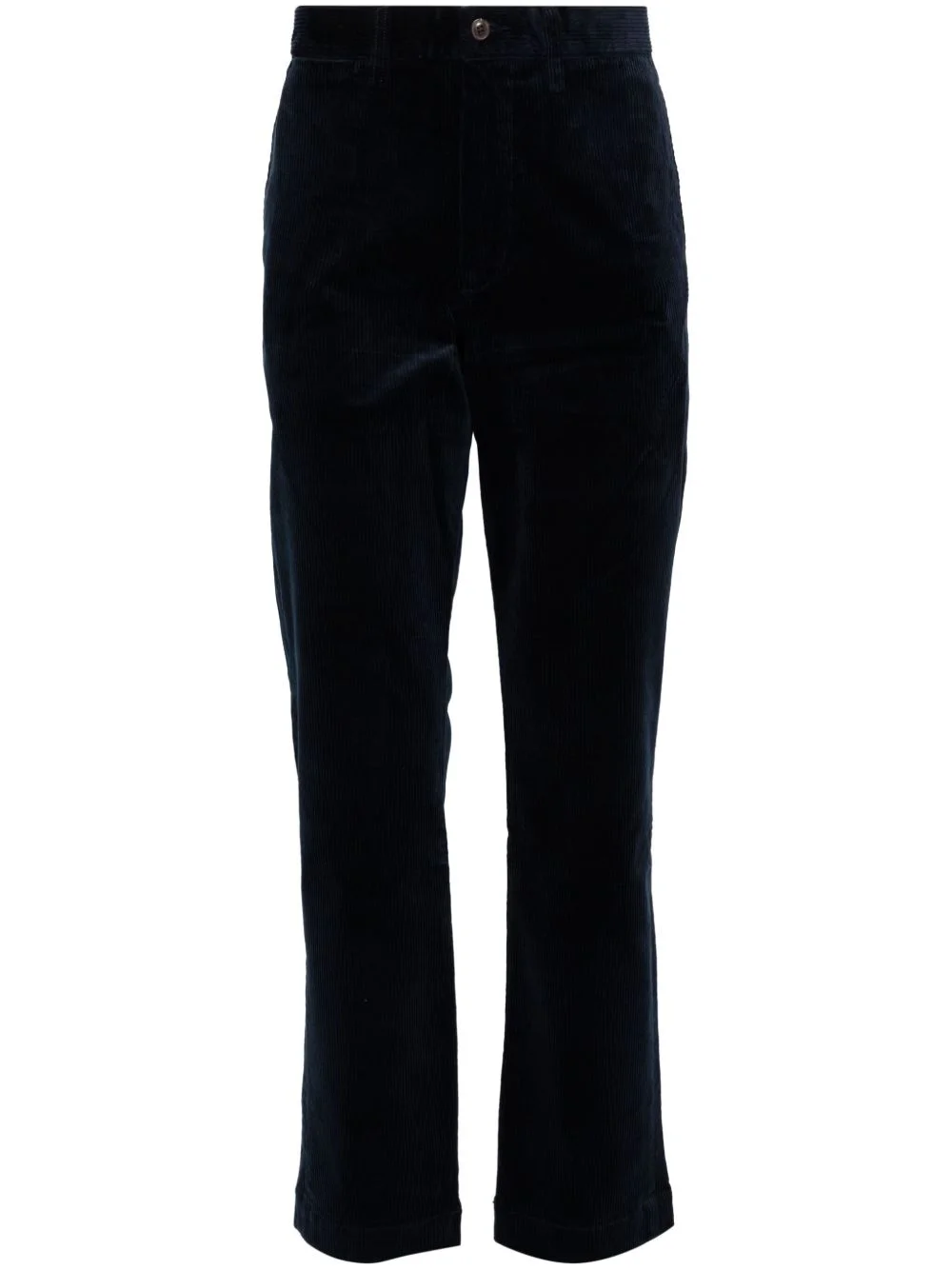 Corduroy straight trousers - 1