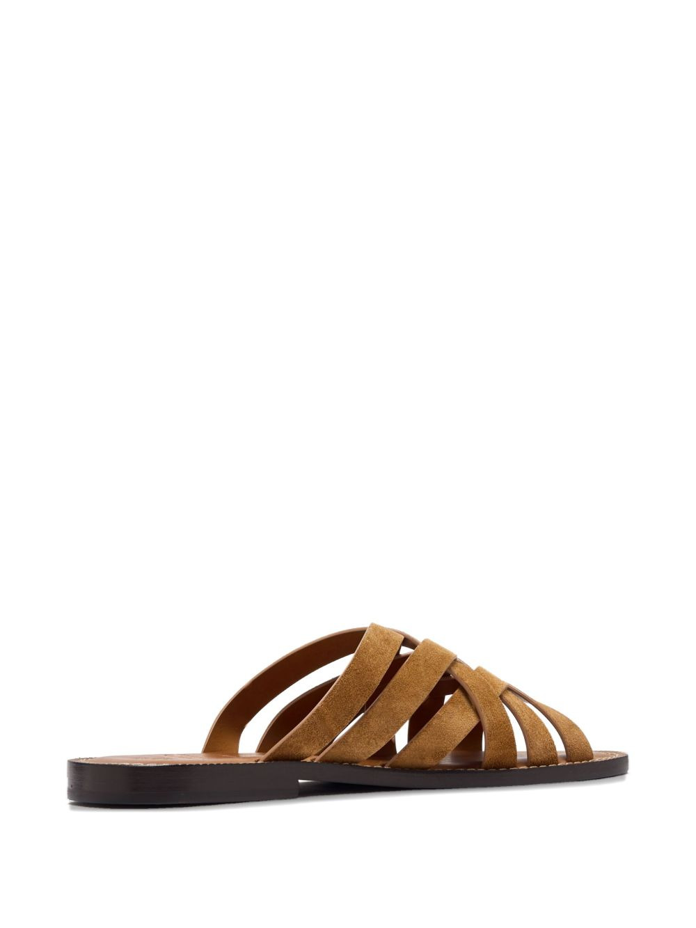 woven leather sandals - 4