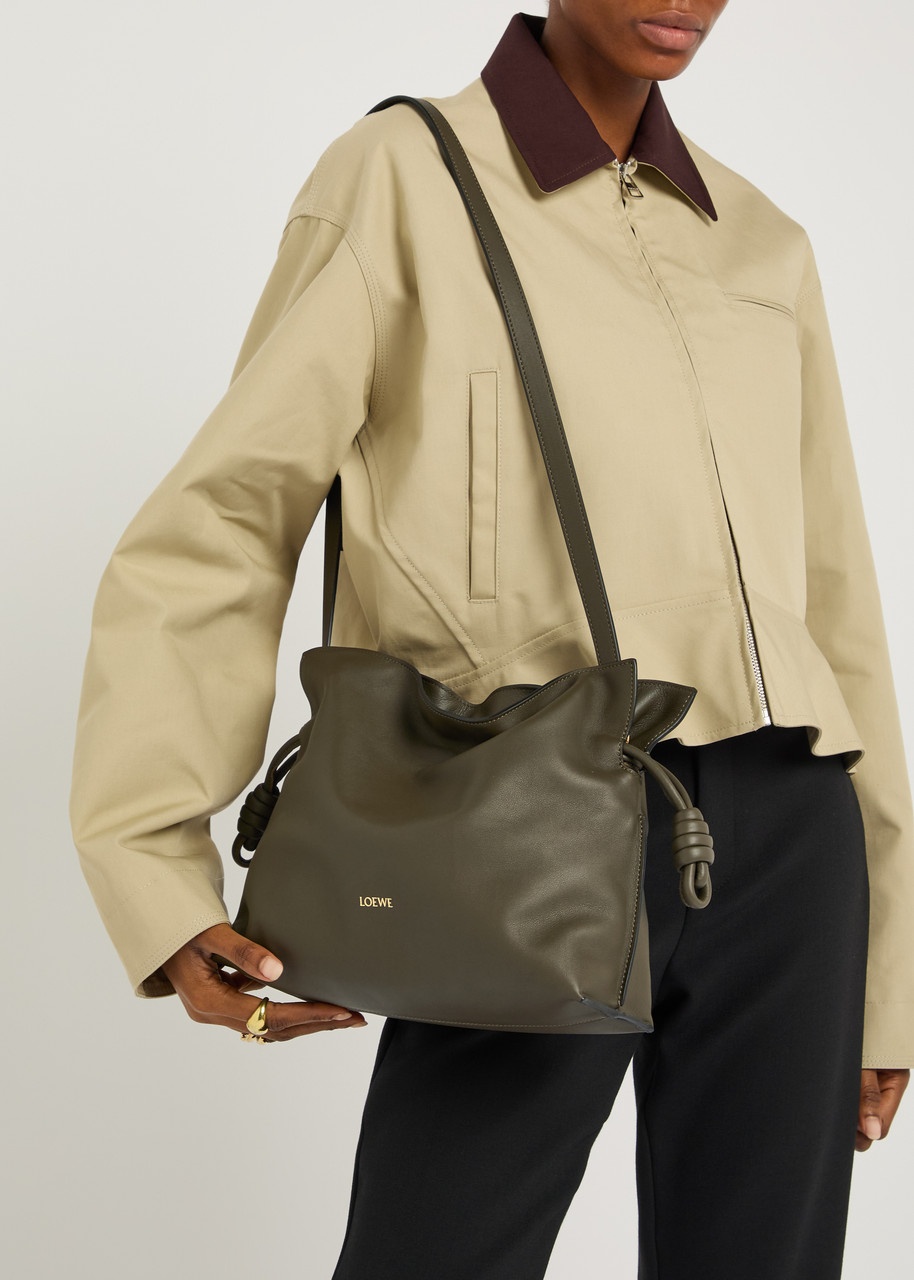 Loewe Flamenco Medium Leather Clutch - 6