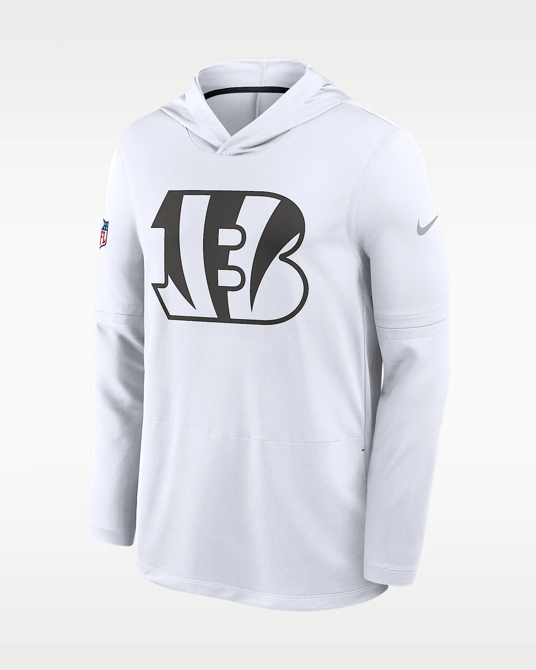 Cincinnati Bengals Alt Men's Nike Dri-FIT NFL Long-Sleeve Hooded Top - 1