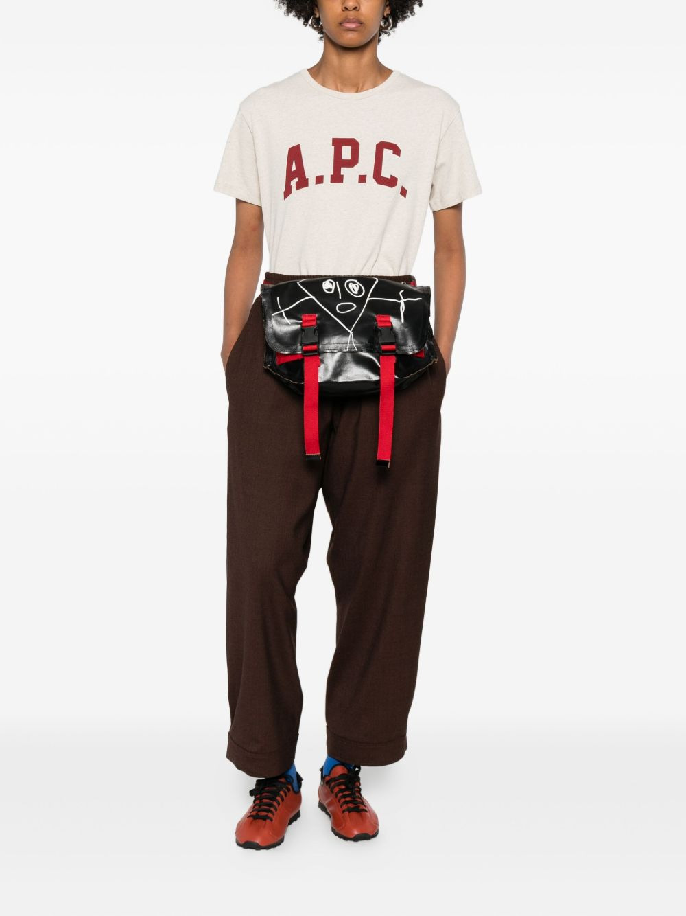 logo-print T-shirt - 2