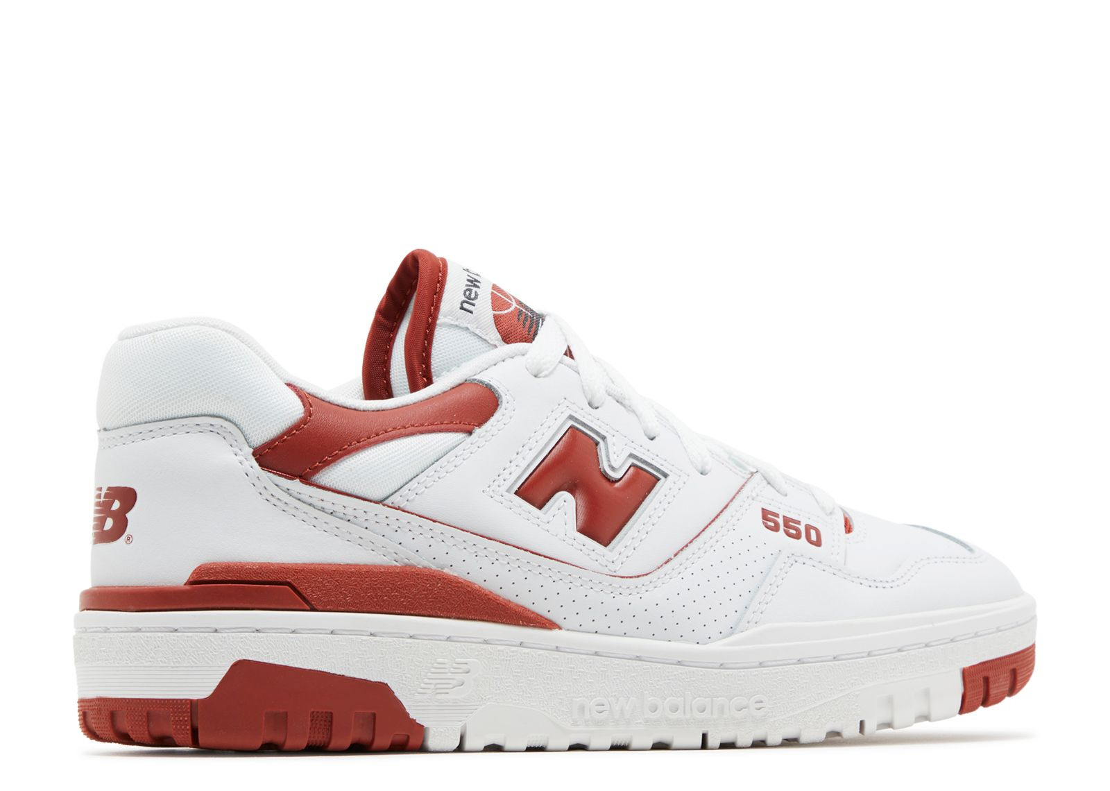 NEW BALANCE WMNS 550 'WHITE BRICK RED' - 3