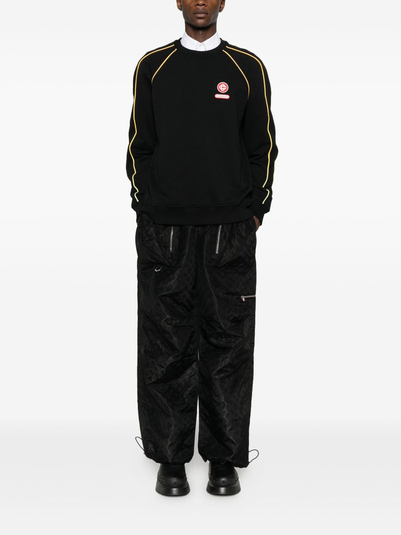 CASABLANCA logo-appliqué sweatshirt outlook