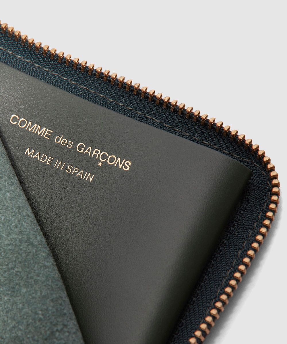SA3100 CLASSIC LEATHER ZIP WALLET - 3