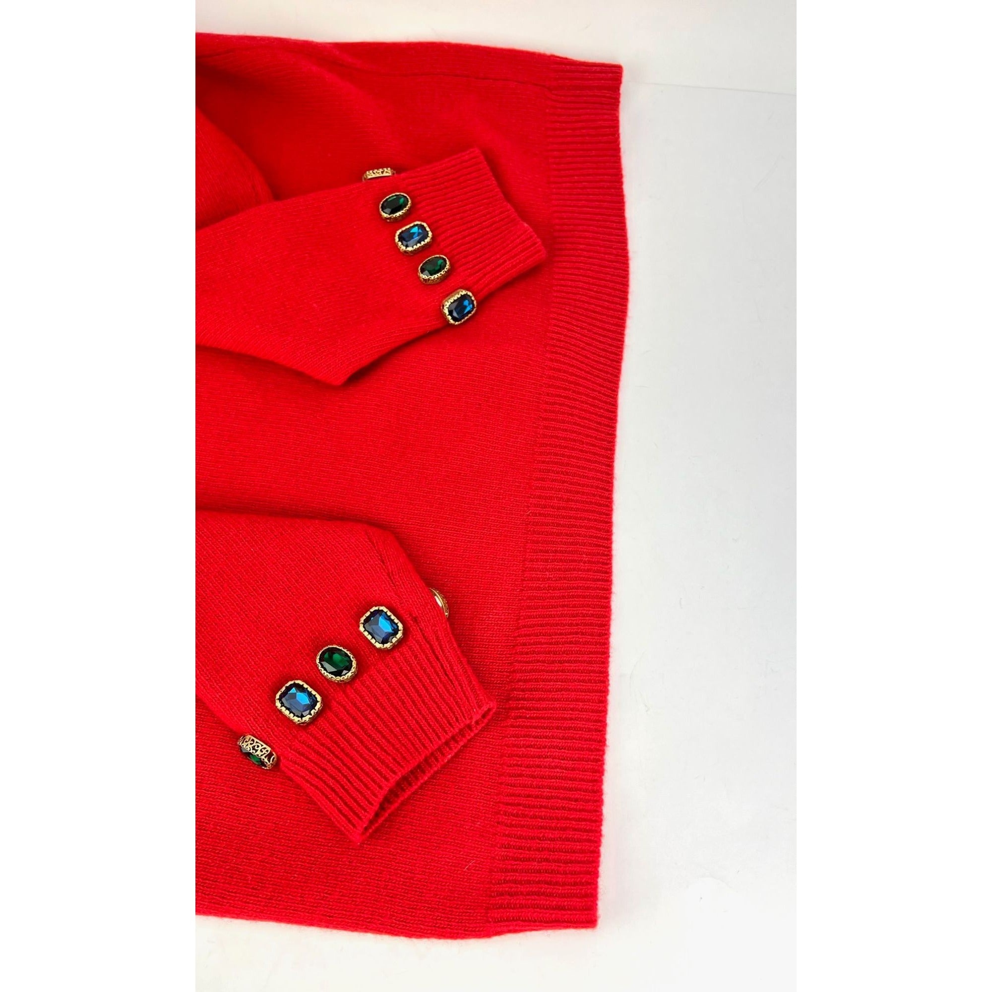 Gucci Womens NY Yankees Wool Red Sweater Pullover - 9