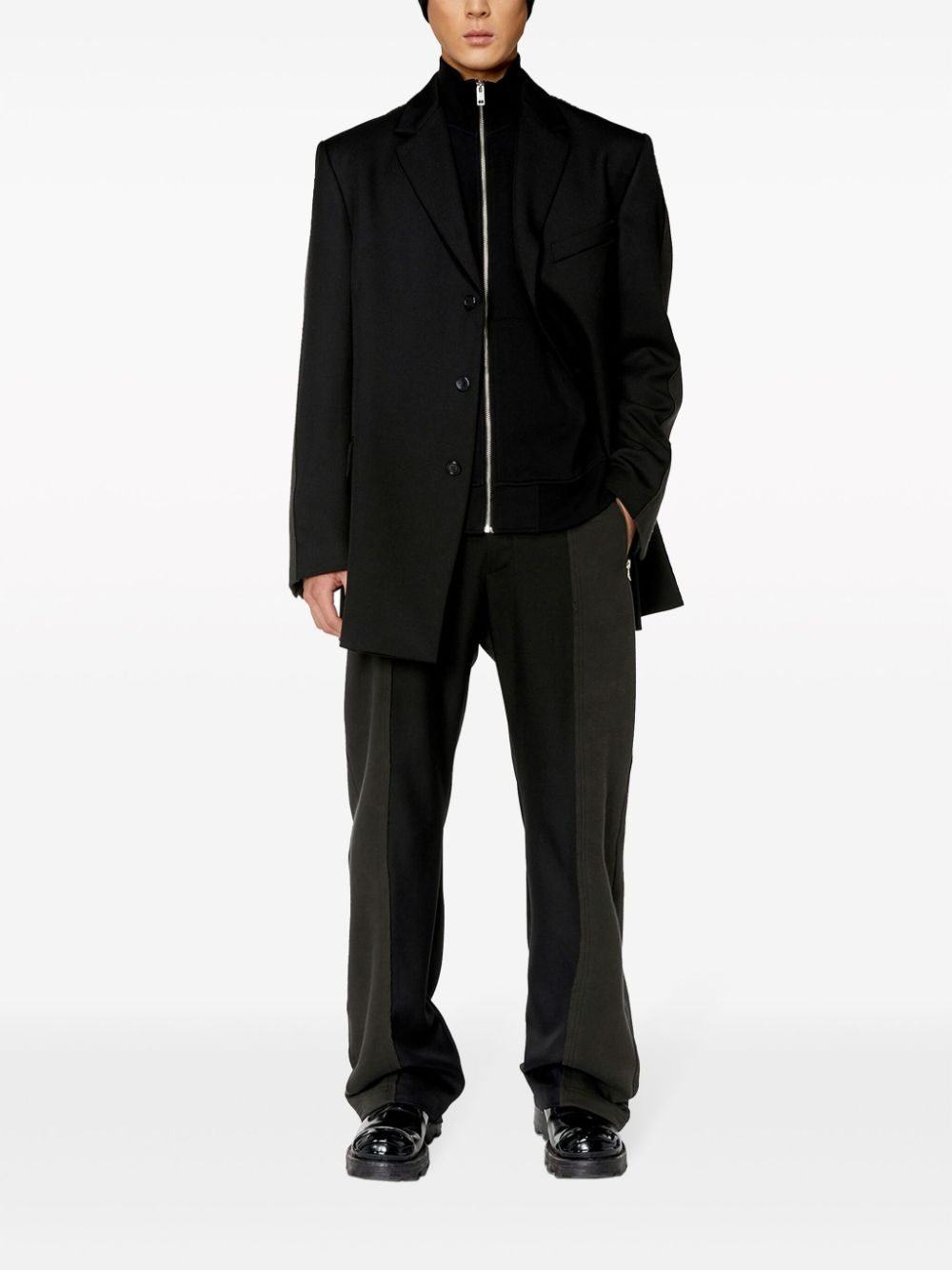 logo-plaque track jacket - 2