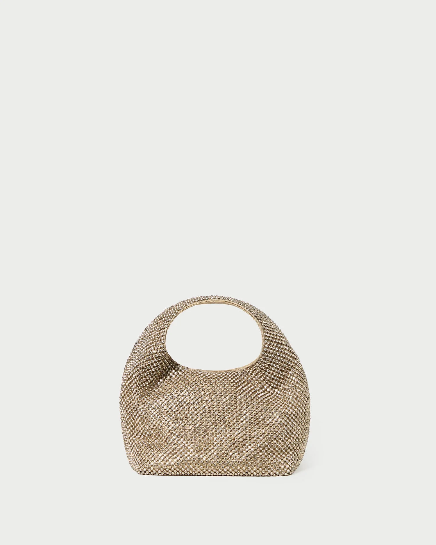 Kenzie Gold Diamanté Mini Bag - 1