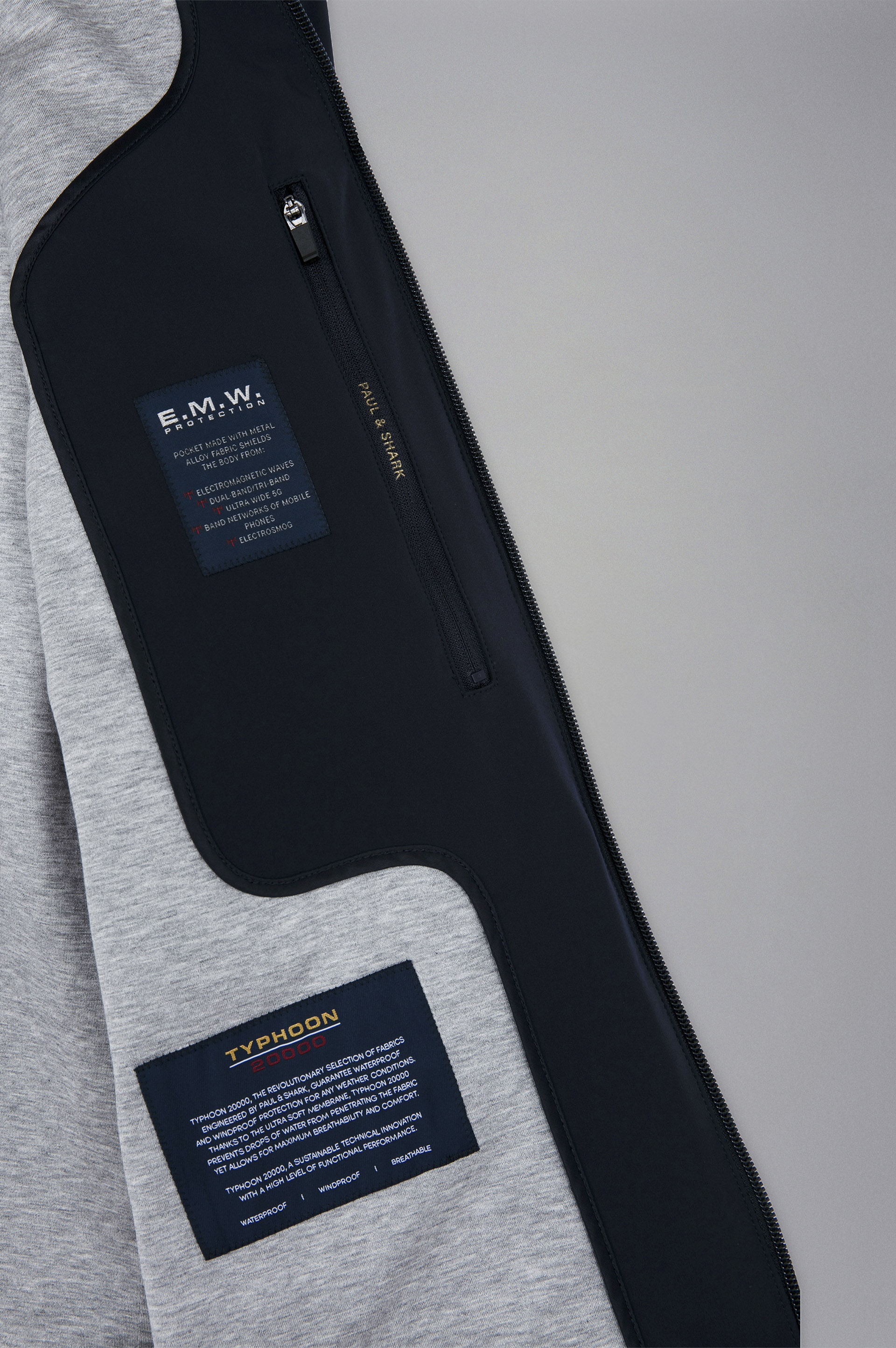 TYPHOON® RE-4X4 STRETCH JACKET WITH ALCANTARA® DETAILS - 5